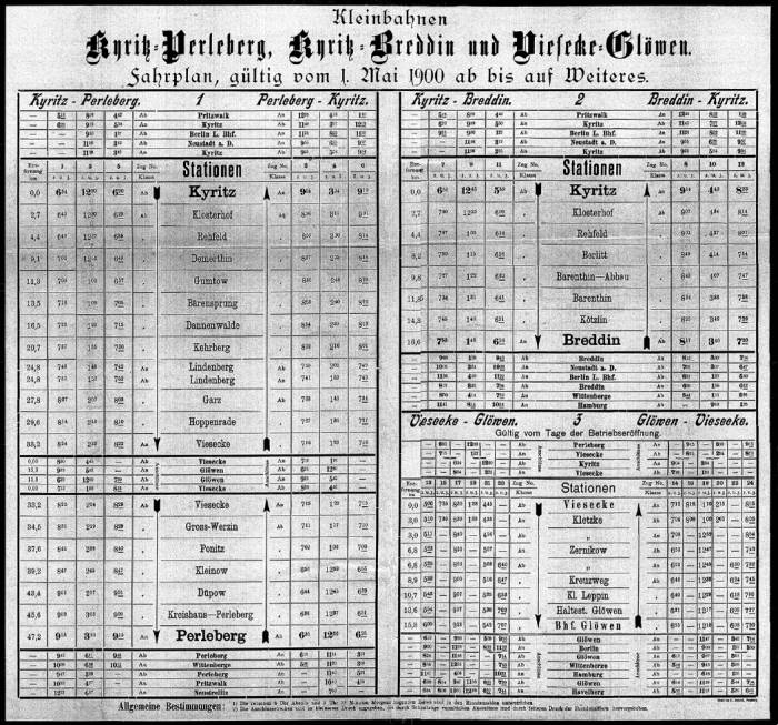 Fahrplan