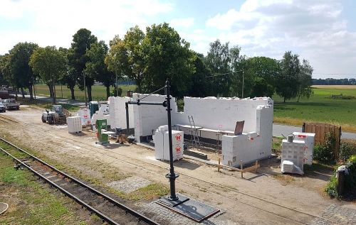Baustellen-Dokumentation Neubau EG Mesendorf